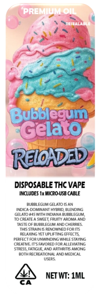 Bubblegum Gelato front