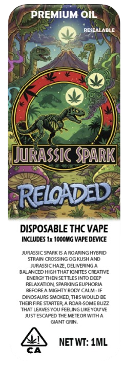 Jurassic Spark front