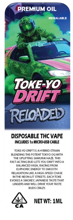 Toke-Yo Drift front