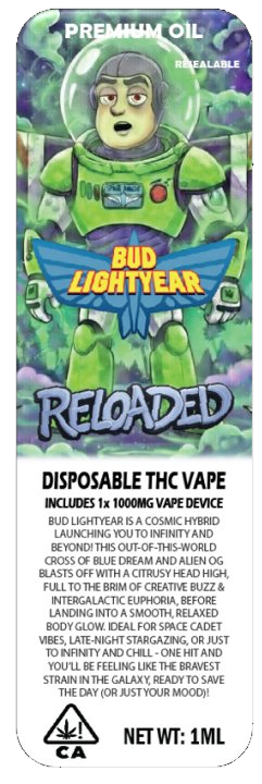 Bud Lightyear front