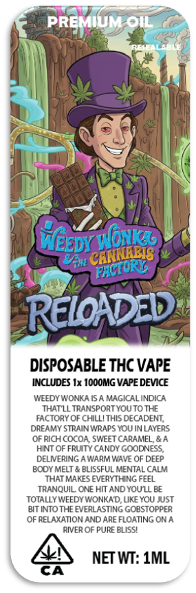 Weedy Wonka front