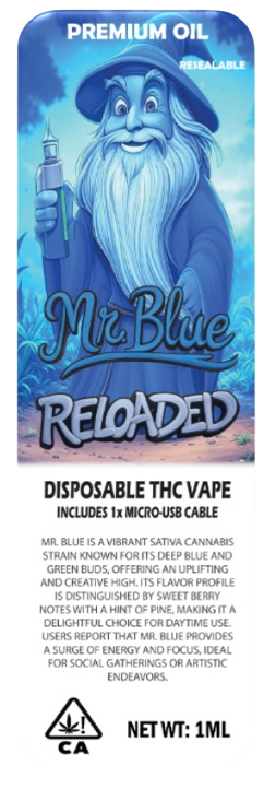 Mr. Blue front